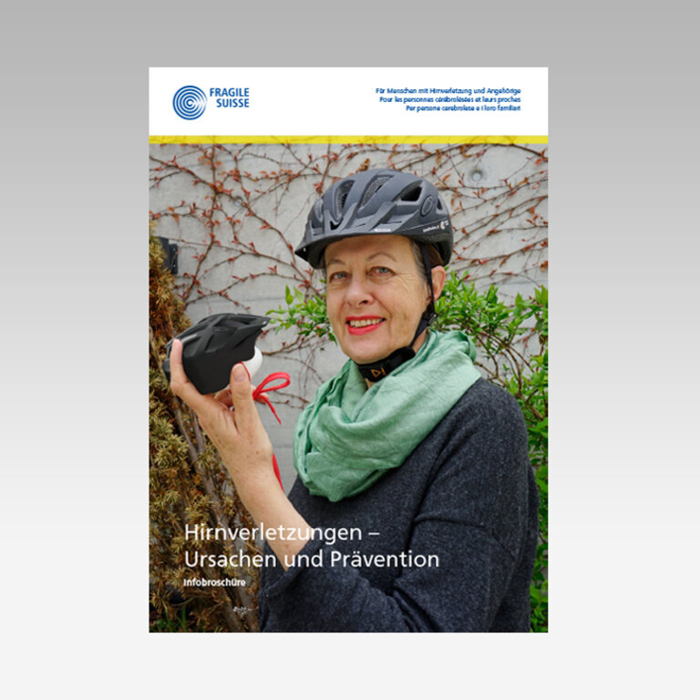 Broschüre «Hirnverletzungen – Ursachen und Prävention»