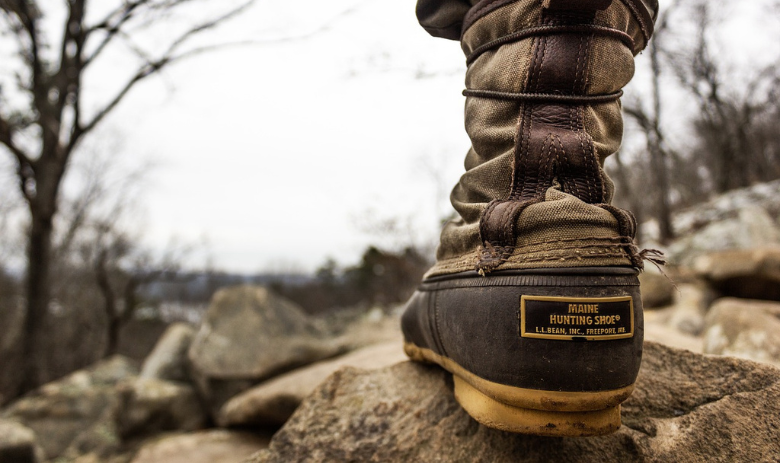 Wandern Jemand beim Wandern